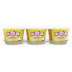 HAIDILAO - Mini Cup Golden Sour Soup Vermicelli 3-Pack Ready-to-Eat Noodles 168g (56g*3)