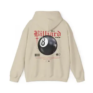 Pro Billiard 8 Ball Hoodie - Cozy Streetwear Sweatshirt