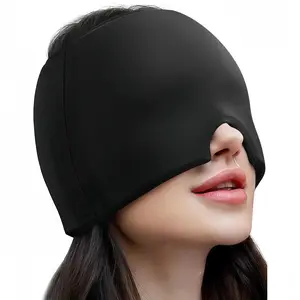 180° Gel Ice Pack Head Wrap That Effectively Relieves Migraines, Stress, And Tension, Suitable For Use In The Office, Before Bed, Or For Everyday Relief At Home