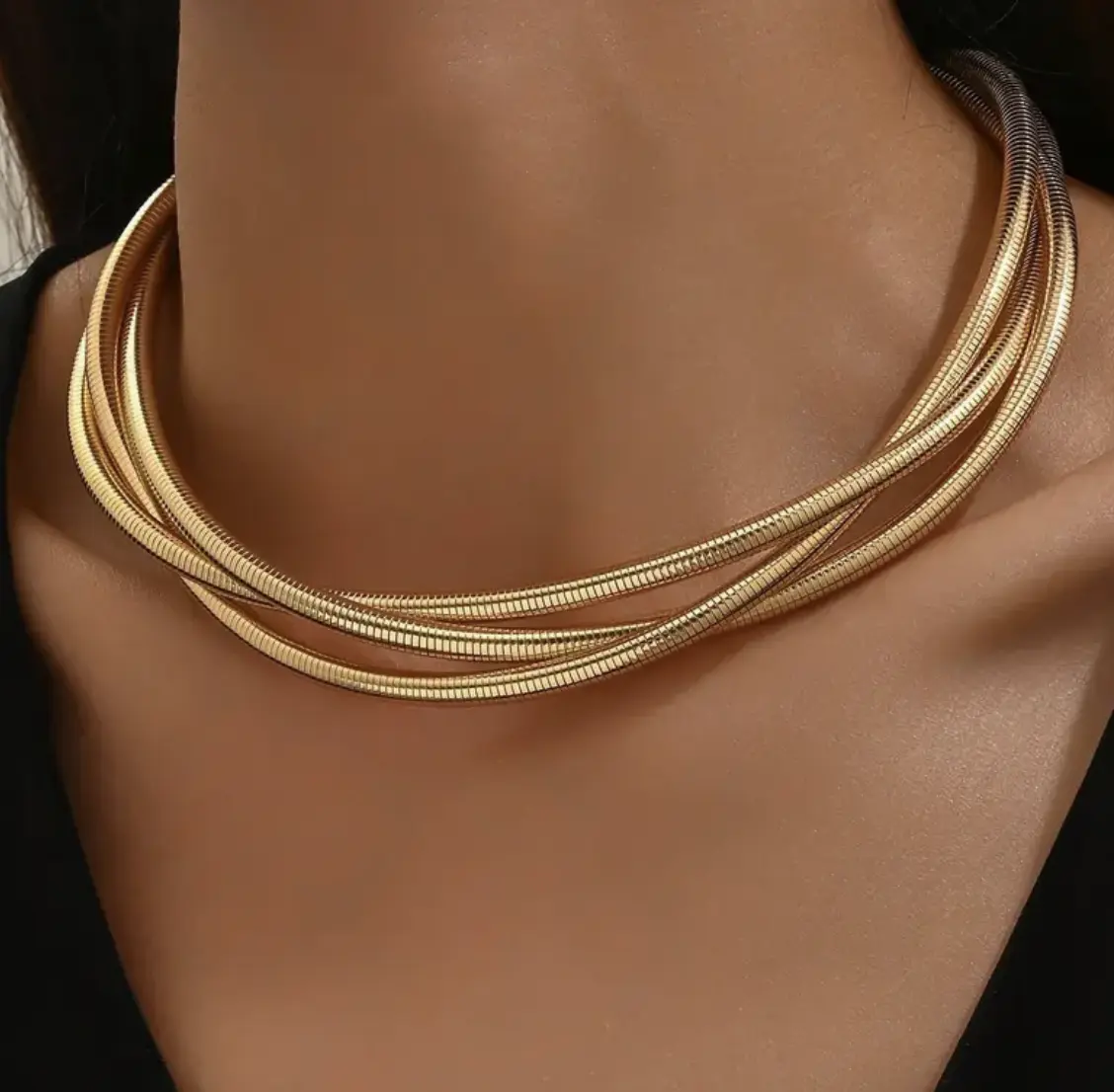 Vintage-Inspired Snake Bone Metal Necklace - Elegant & Bold Fashion Statement For Women, Perfect For Everyday Wear Or Gifting Jewelry For Women Necklaces For Women