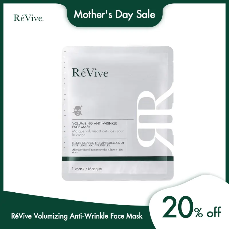 RéVive Volumizing Anti-Wrinkle Face Mask – Luxury Treatment to Smooth, Firm & Hydrate Skin for a Softer, Youthful-Looking Appearance