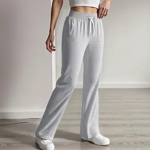 Women’s casual athletic long pants—summer wear suitable for everyday leisure, vacations, and gym training; women’s autumn clothing that is a must-have for holiday outings and outdoor sports.