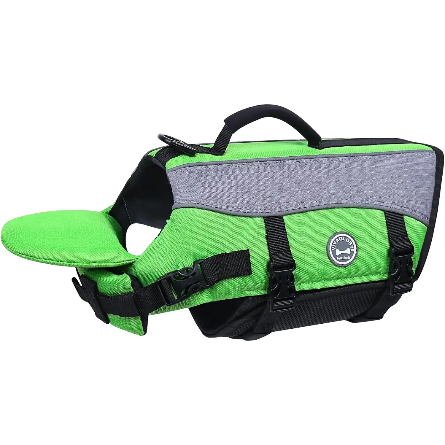 Dog Life Jacket with Removable Front Float VIVAGLORY