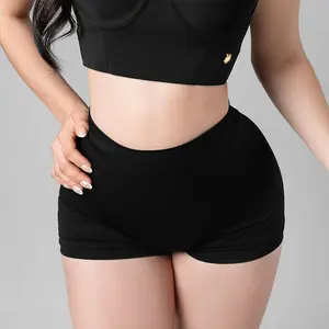 Dulce Reyes mini short butt lifter reference 303 Compression Shapewear made in colombia.