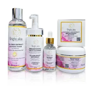 Bright Skin Cosmetics Radiance Skincare Set – Daily Routine for Smooth, Clear & Healthy-Looking Skin