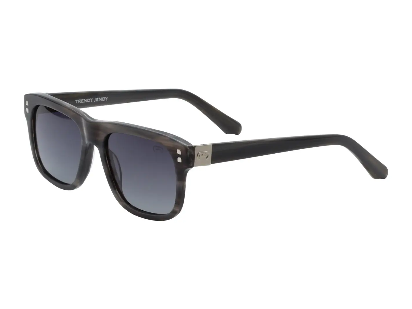 Palmetto Style Polarized Rectangular Acetate Sunglasses Unisex with Gradient Lenses Trendy Frame for Casual Wear