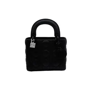 Pre-owned Dior france Shoulder Bags H1 (lady), three compartments, black, model H21174
