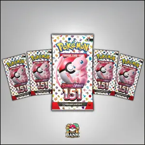 151 - 5 Pokémon Booster Packs