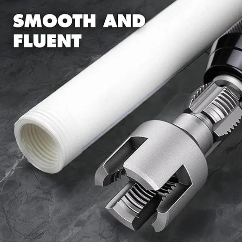 Yofidra Water Pipe Opener 1/2" Inner Hole & Outer Wire Integrated Tool for Household Pipes Manual Installation Multifunctional Wrench Adjustable Wrench