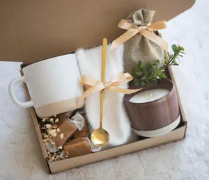 Winter Gift Box, Christmas Gift Box, Care Package Gift Box for Her, Hygge Gift Box, Cozy Care Package, Best Gift for Women, Friendship Gift, Thinking of you Gift, Self Care Gift | Trendy Gift Box, Christmas Gift Box