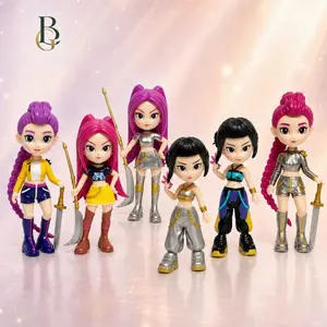 6-piece figure set (packaged in a bag)--anime model toy decorations, perfect for home collection and office desk display It is an excellent gift choice for Christmas and New Year 3.94inch Display Toys
