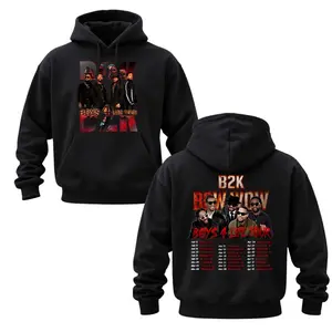 B2K Bow Wow Boys 4 Life Tour 2026 Hoodie, R&B Hip Hop Concert Pullover, Retro Music Graphic Hoodie, Unisex Streetwear Sweatshirt, Soft Cotton Blend Apparel, Trendy Fan Gift