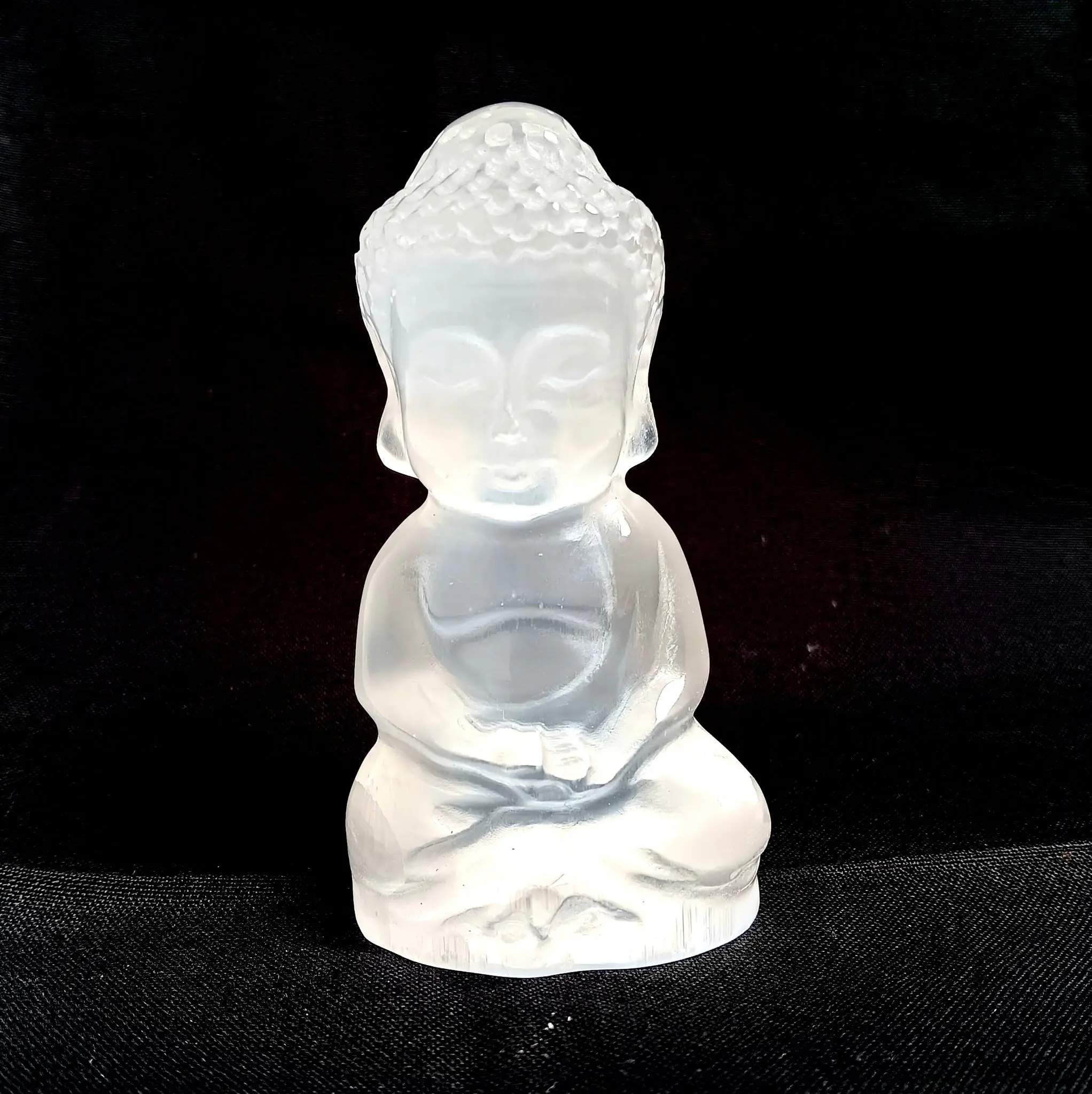 Selenite Buddha