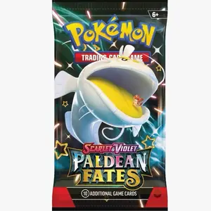 Paldean Fates English Booster Pack (1) for TikTok live opening only