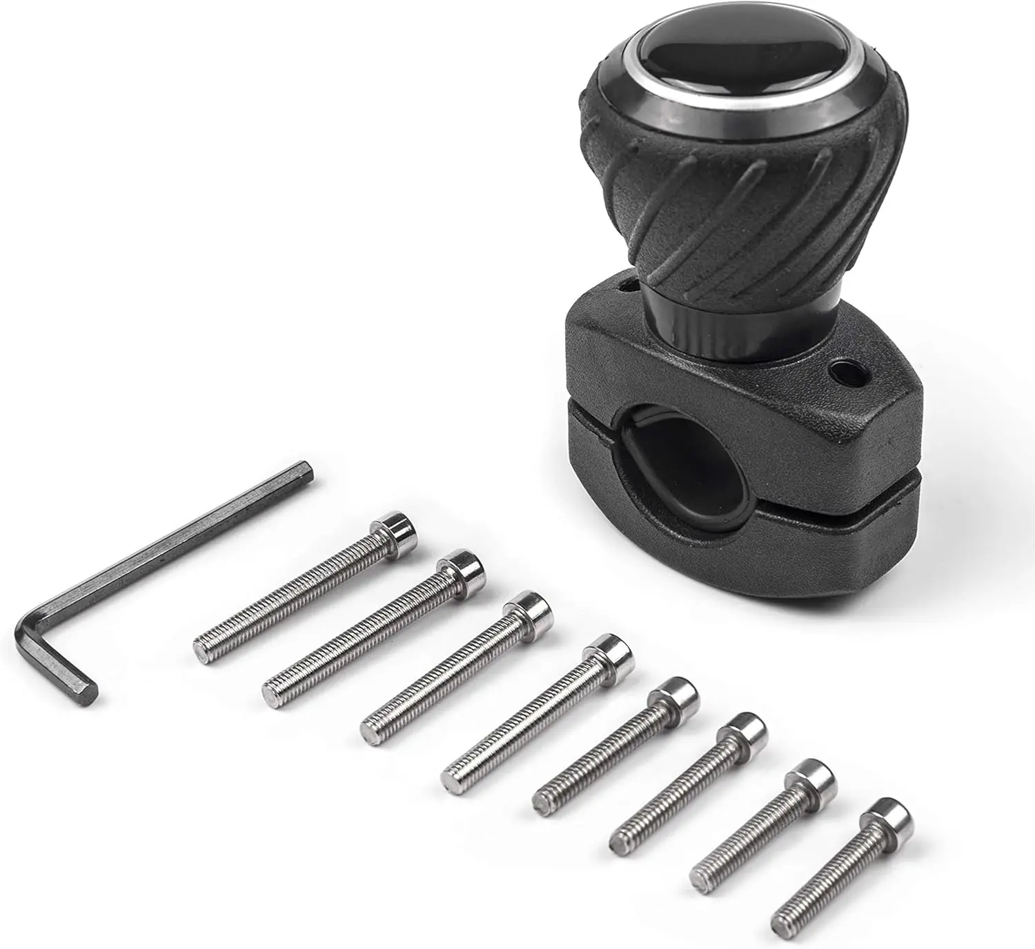 Deluxe Steering Wheel Power Handle Spinner Knob - Universal Steering Wheel Fit for Cars, ts, Tractors, Mowers, Forklifts, etc