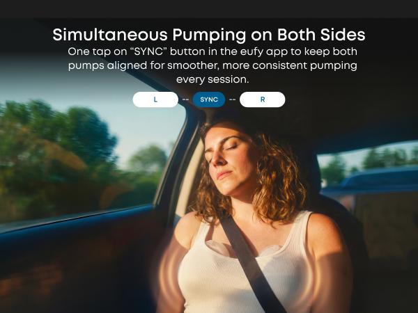 NEW eufy S2 Pro Heated Wearable Breast Pump, Hands-Free Breast Pump with Industry-Leading HeatFlow Tech, App-Controlled OptiRhythm, Hospital-Grade Suction, Leakproof, Slim and Ultra-Quiet for in-Bra Use Maternity NEW eufy S2 Pro Heated Wearable Breast Pump, Hands-Free Breast Pump with Industry-Leading HeatFlow Tech, App-Controlled OptiRhythm, Hospital-Grade Suction, Leakproof, Slim and Ultra-Quiet for in-Bra Use Maternity