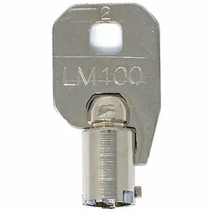 CompX Chicago LM104 Tubular Replacement Key