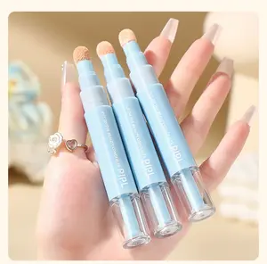 Dual-Effect Concealer & Foundation Stick, 24HR Long-Lasting High-Coverage Matte, Hydrating Creaseless Formula for Dark Circles, Blemish Scars & Redness, Ideal Gift for Makeup Lovers outdoorfun