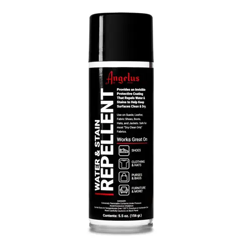 Angelus Protective Stain Guard Aerosol Spray - 5.5 oz Shoe Protective Treatments, Waterproof Acrylic Liquid, Spray-On Cleaning & Care for Shoes, Leather/Suede, Gore-Tex, Easy Application