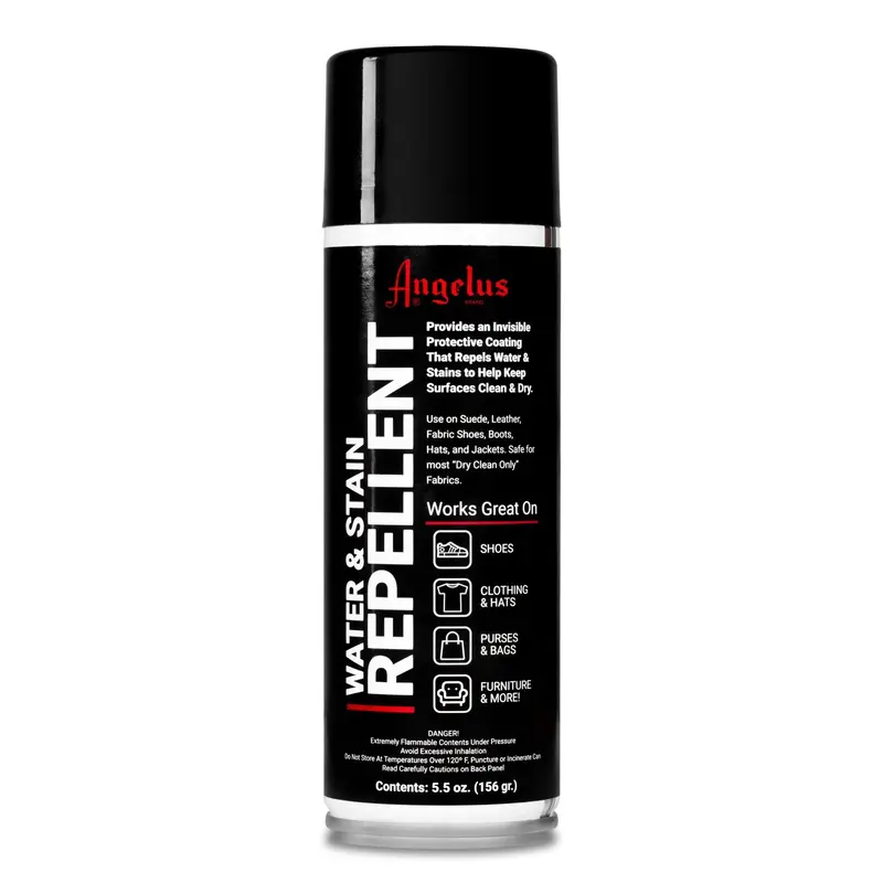 Angelus Protective Stain Guard Aerosol Spray - 5.5 oz Shoe Protective Treatments, Waterproof Acrylic Liquid, Spray-On Cleaning & Care for Shoes, Leather/Suede, Gore-Tex, Easy Application