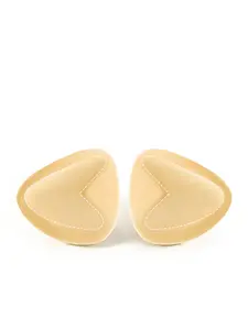 Women's Push-Up Bikini Triangle Pads, Self-Adhesive Invisible Chest Inserts, Enhance Small Bust, Reusable Swimwear Accessories, Sticky Bra Inserts, Underwear