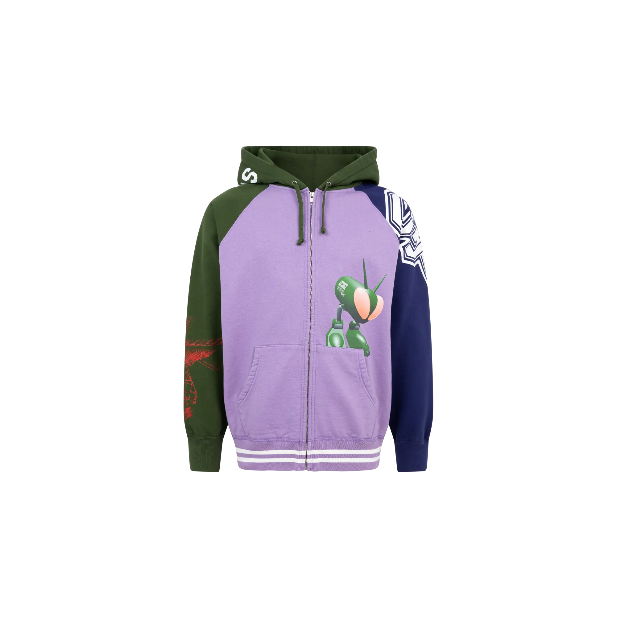 Junya Watanabe Zip Up Hoodie "FW21 - Comme des Garcons" SU11115