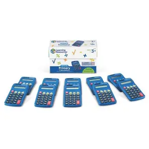 Set of 10 Primary Calculators by Learning Resou rces