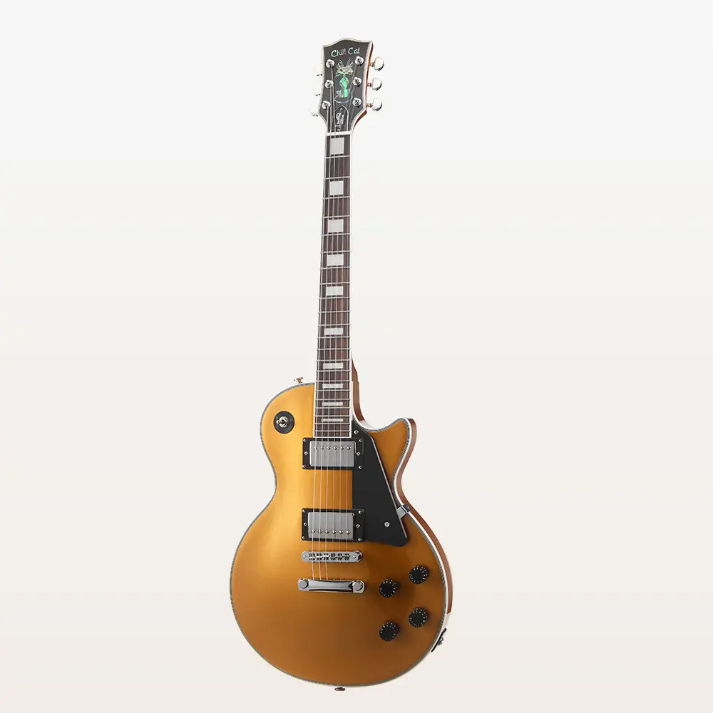 Chill Cat Limited Custom Gold Top Electric Guitar