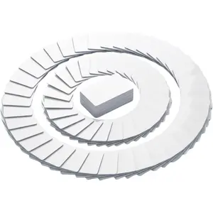 100 count NFC Cards NFC Tags NFC Business Card NFC 215 Cards Blank 504 Bytes Programmable NFC Tags iPhones Compatible with NFC Enabled Mobile Phones & Devices (PVC-WHITECARD)