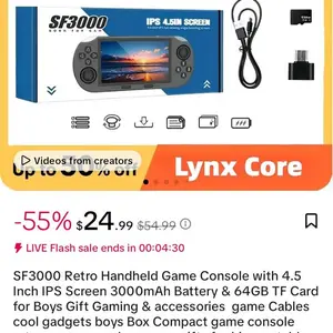 Sf300 retro handheld