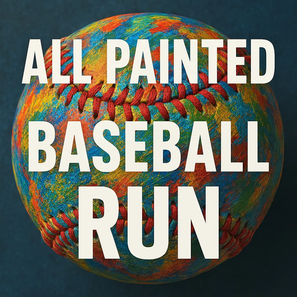 PYT BEECHWOOD BREAKS PAINTED AUTOGRAPHED BASEBALL BREAK- 2  SPORTS CARDS GUARANTEED
