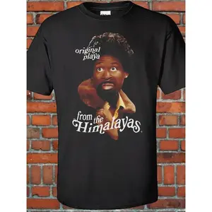 [100% Cotton] Vintage-Inspired "From The Himalayas" Graphic Tee T-Shirt For Men And Women