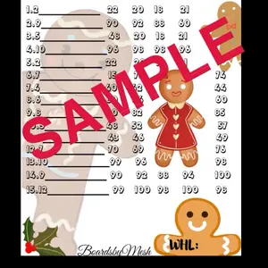 Gingerbread 100 WTA BNO Board