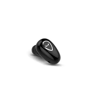 Waterproof Rechargeable Mini Invisible Bluetooth 5.0 Wireless Earbuds with Mic, Noise-Canceling In-Ear Headphones for Sports, HiFi Music & Gaming Hands-Free Use