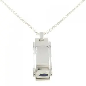 Pre-owned Tiffany & Co. Sterling Silver 925 (Ag925) Small Leather Goods Tiffany Metropolis 925 Silver Necklace