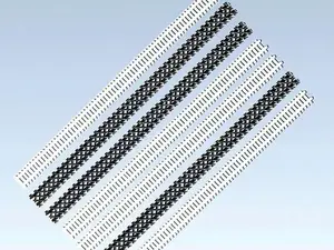 Faller Gmbh 180402 2 Assorted Fences, Picket & Lattice -- 42-12" 108cm Total Length, HO Scale