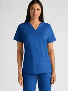 Butter-Soft STRETCH Women's 4-Pocket V-Neck Scrub Top