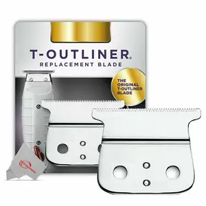 Replace #04521 Close-cutting T-Blade for T-Outliner Trimmer GTO/GO/SL/SLS Professional T-Outliner Replacement Trimmer Blade Barber Stylist (#04521)