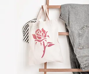 Rose Stencil - Art and Wall Stencil