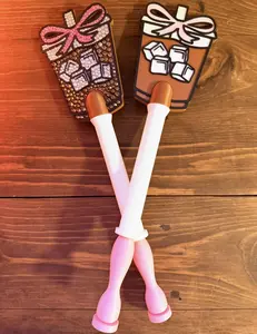 Tap to Pay Wand  | Iced Coffee Bow Wand | Funny Teacher Gift