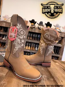 413 Western Cowgirl Boots / Botas Vaqueras para Mujer