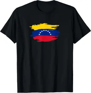 100%cotton Vzla Pride, Venezuelan, Flannels of Venezuela, Pride Vzla. T-Shirt