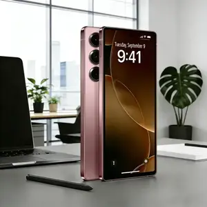 S25 Ultra Unlocked 5G Smartphone, 12GB+512GB, 6800mAh Battery, Fast Charging Capability, Android 14 System, 108MP+48MP Camera, Face & Fingerprint Unlock | Dual SIM | Autofocus | Built-in Pen | Card Port