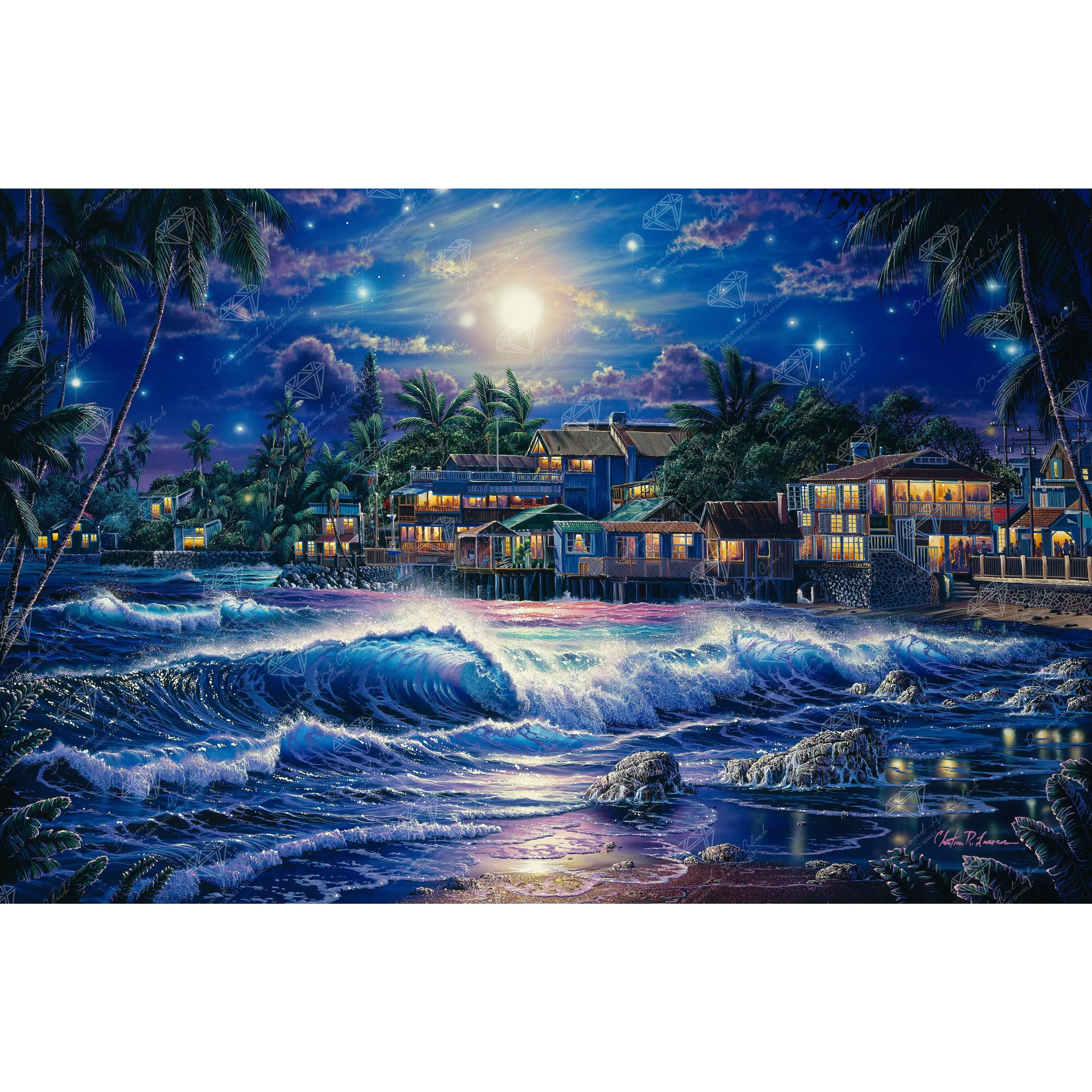 Diamond Art Club® Lahaina Starlight Diamond Painting Kit