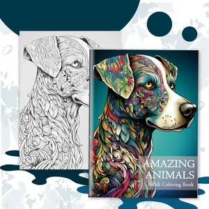 Animal Theme Coloring Painting, DIY Decorative Painting, easy To Use, Suitable for Leisure and Entertainment, Home and Campus Activities and A Great Item