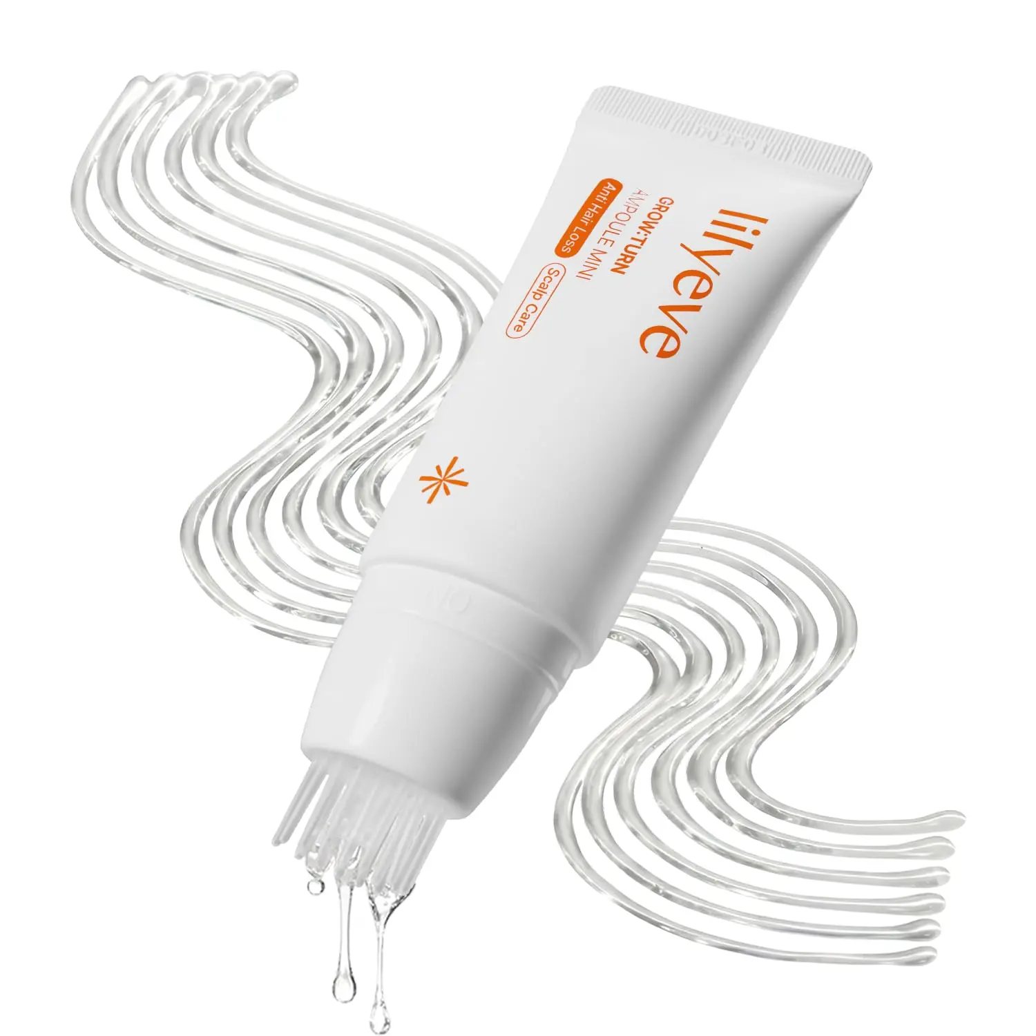 [lilyeve] mini Grow:Turn Exosome Brush Ampoule 30ml - Hair Growth Serum with Built-in Brush, Heartleaf-Derived Exosomes to Revitalize & Thickening Hair, Hair Growth Accelerator, Korean Hair Care