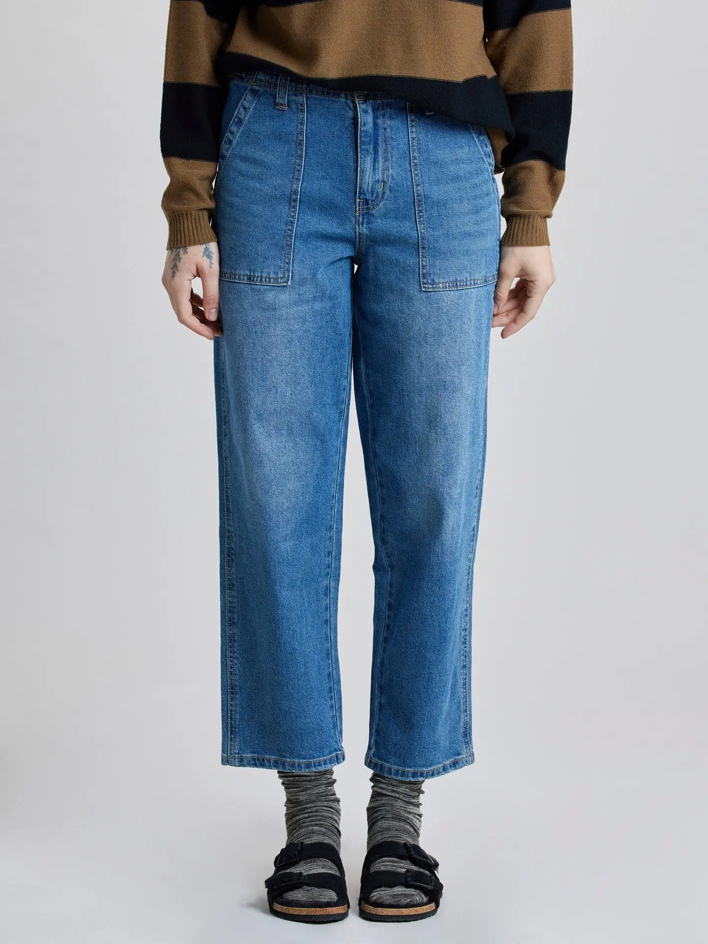 Etienne Barrel Leg Jean