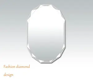 Oval Beveled Edge Wall Mirror