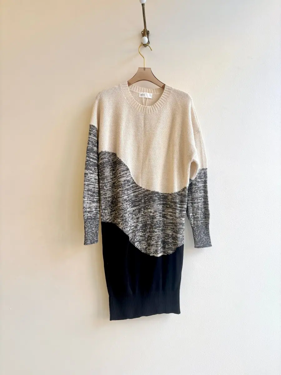 Birch & Black Tone Cocoon Knit Dress