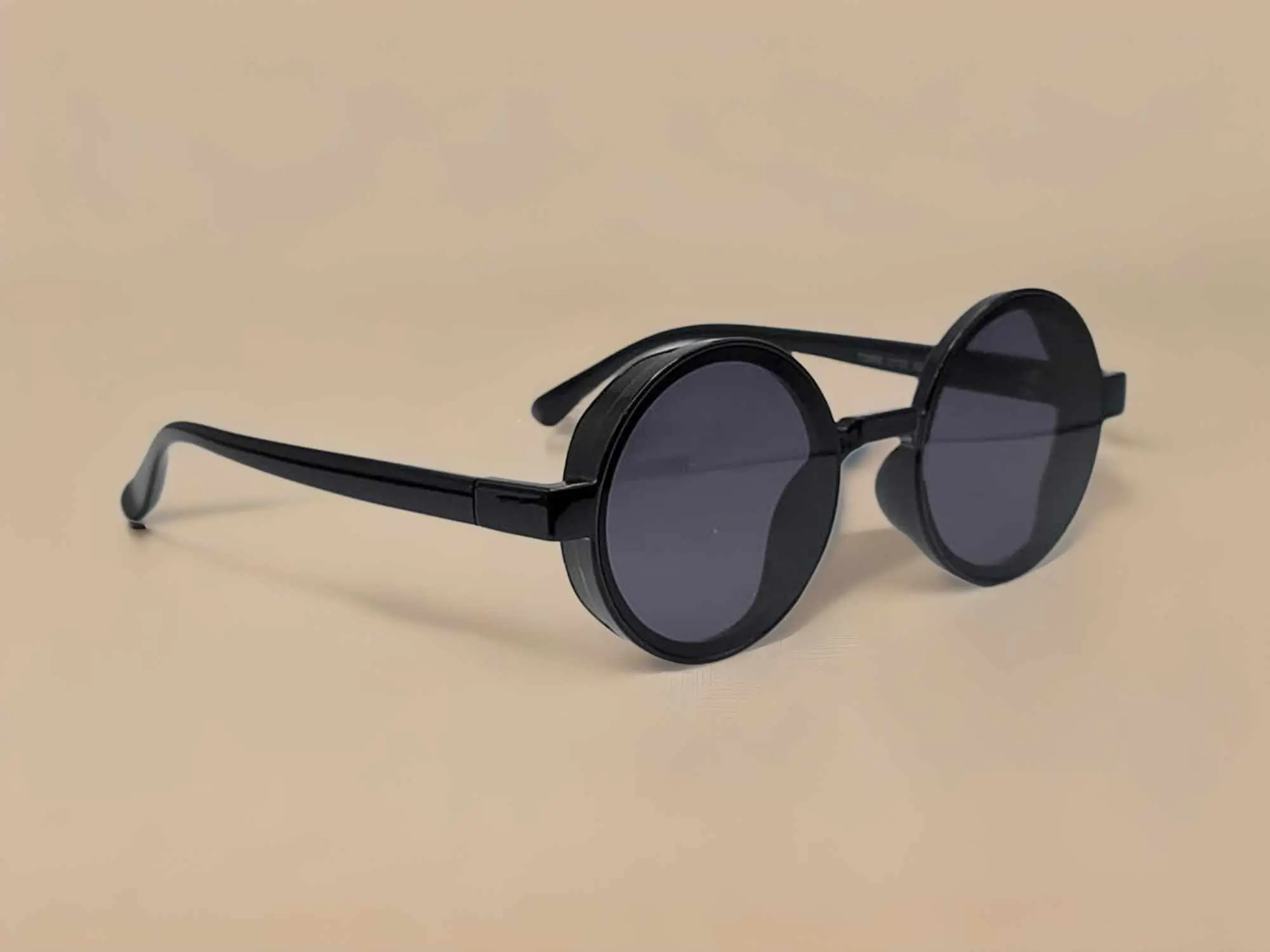 Steampunk Goggles Glasses Round Sunglasses Emo Retro Party Glasses